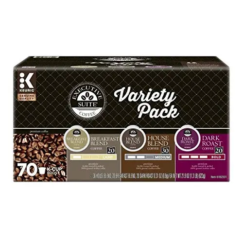 Office Depot® - Coffee - Executive Suite Coffee Keurig® Single-Serve K-Cups Variety Pack - BX Pods - 11.7" x 10" x 6.25"