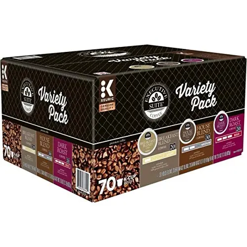 Office Depot® - Coffee - Executive Suite Coffee Keurig® Single-Serve K-Cups Variety Pack - BX Pods - 11.7" x 10" x 6.25"