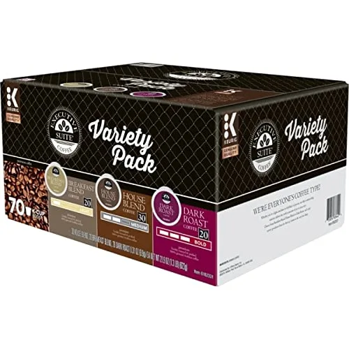 Office Depot® - Coffee - Executive Suite Coffee Keurig® Single-Serve K-Cups Variety Pack - BX Pods - 11.7" x 10" x 6.25"