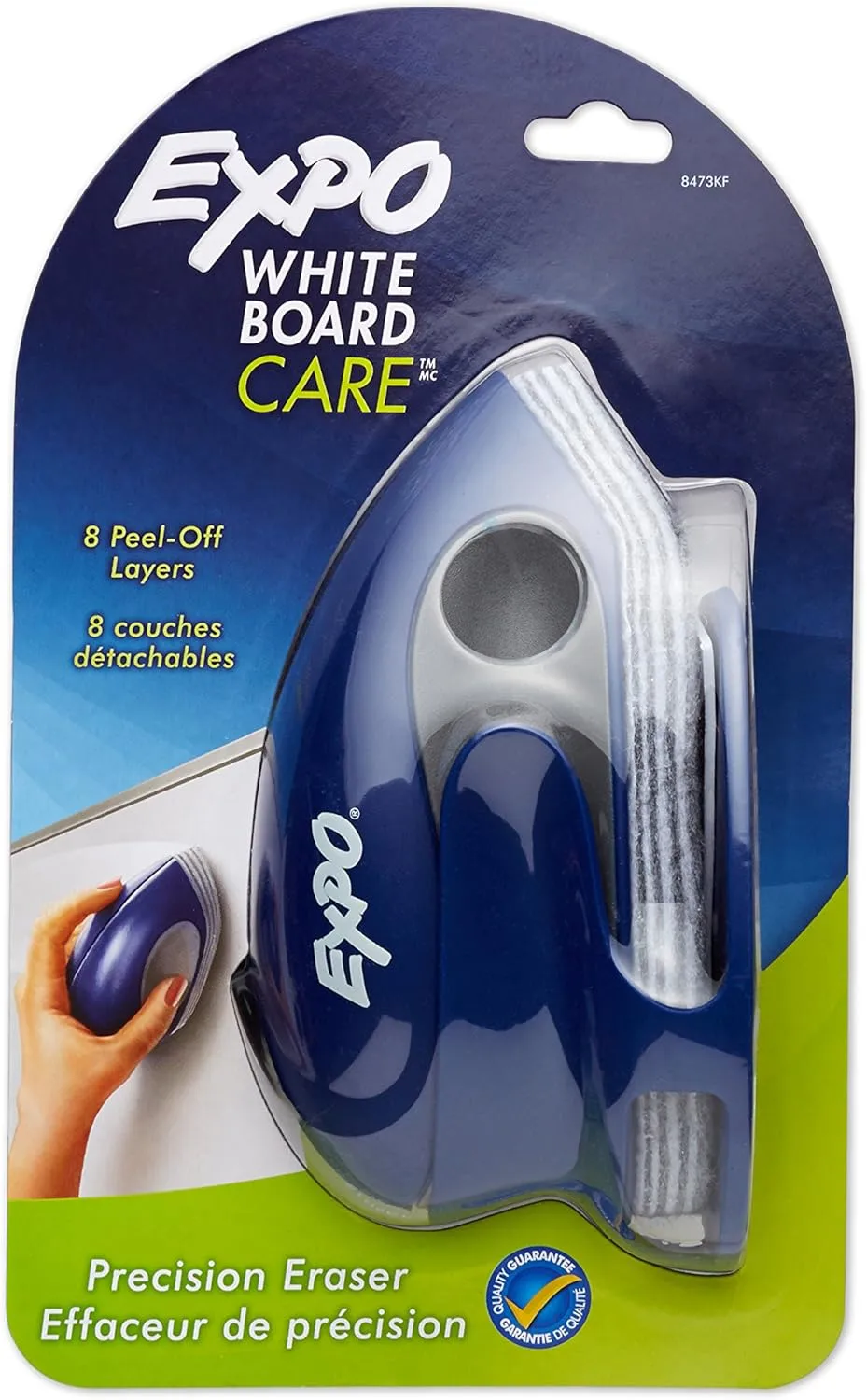 EXPO Precision-Point Whiteboard Eraser and Refill Pads