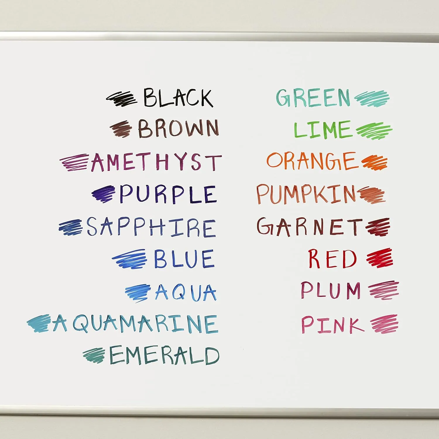EXPO 80008 Low-Odor Dry Erase Markers, Chisel Tip, Purple, 12-Count