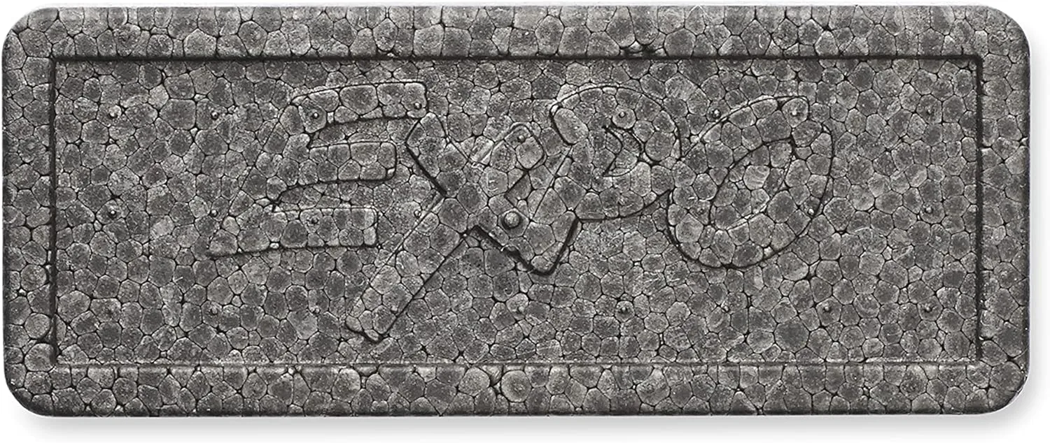 EXPO Dry Erase Soft Pile Block Whiteboard Eraser, 5-1/8 in. x 1-1/2 in. - Whiteboard, Calendar, Organization
