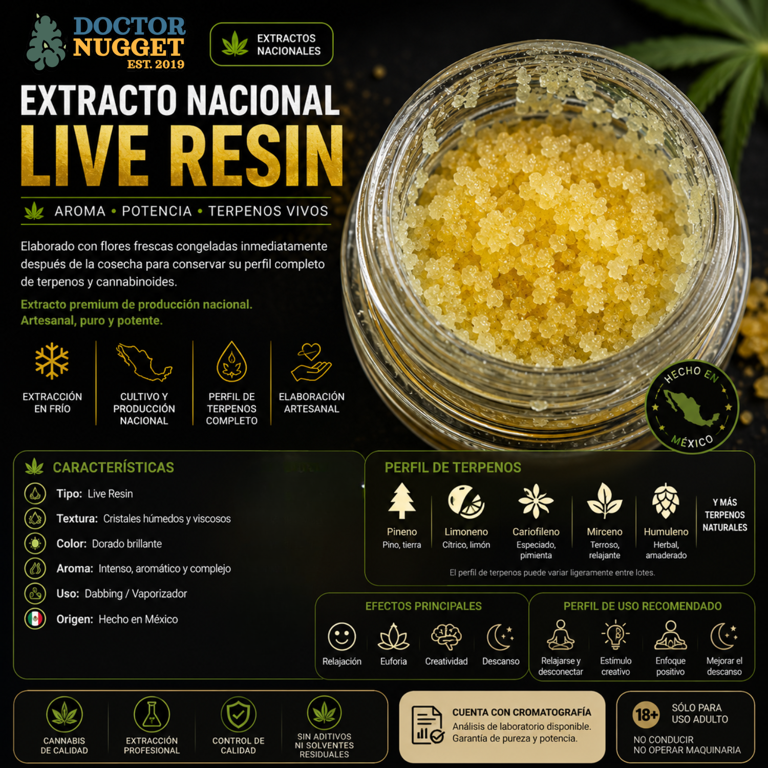 Extracto Nacional Live Resin