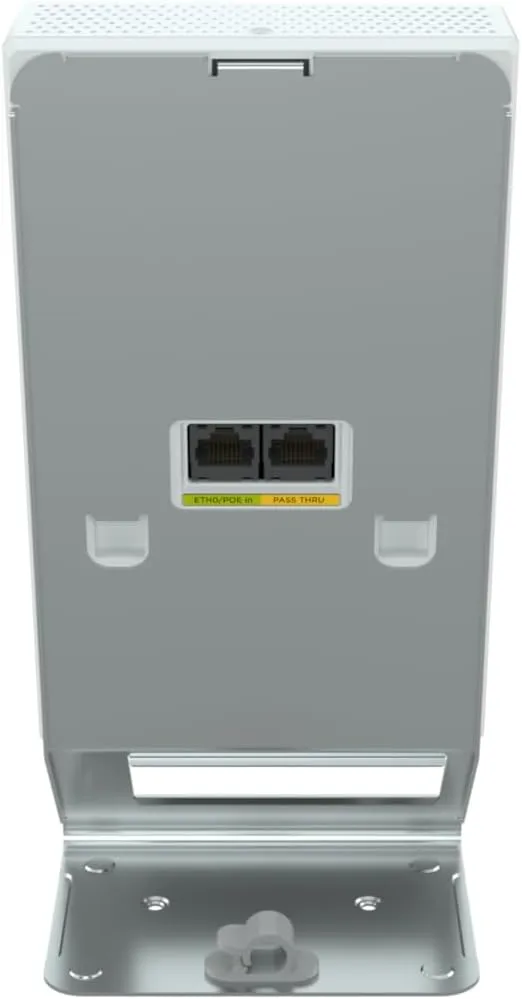 Extreme Networks AP302W-FCC Wall-Plate Access Point Wi-Fi 6 2x2:2, Integrated Switch Ports, WPA3