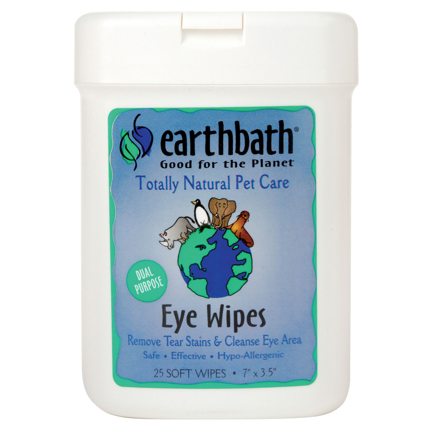 Earthbath Eye Wipes Hypoallergenic Fragrance Free 25 Pcs Earthbath Eye Wipes Hypoallergenic Fragrance Free 25 Pcs