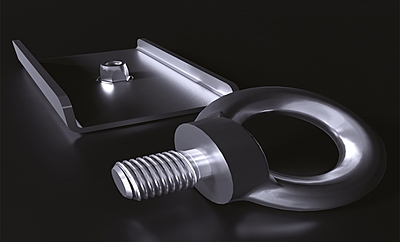 Держатель Рым - болт M12 (1 комплект- 4шт)