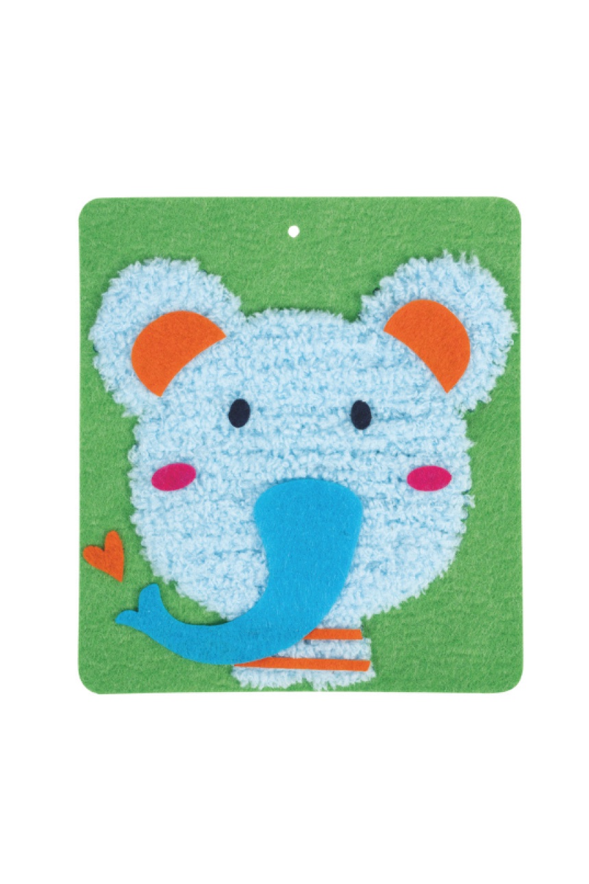 DMC Kids' Kit - Kit Feltro FANFAN L'ELEFANTE (F003K) DMC Kids' Kit - Kit Feltro FANFAN L'ELEFANTE (F003K)