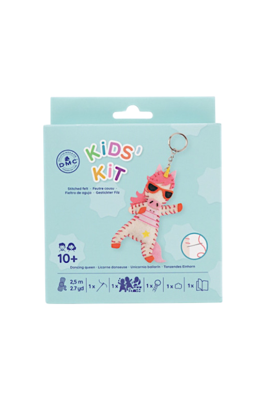 DMC Kids' Kit - Kit Feltro UNICORNO BALLERINO (F004K) DMC Kids' Kit - Kit Feltro UNICORNO BALLERINO (F004K)