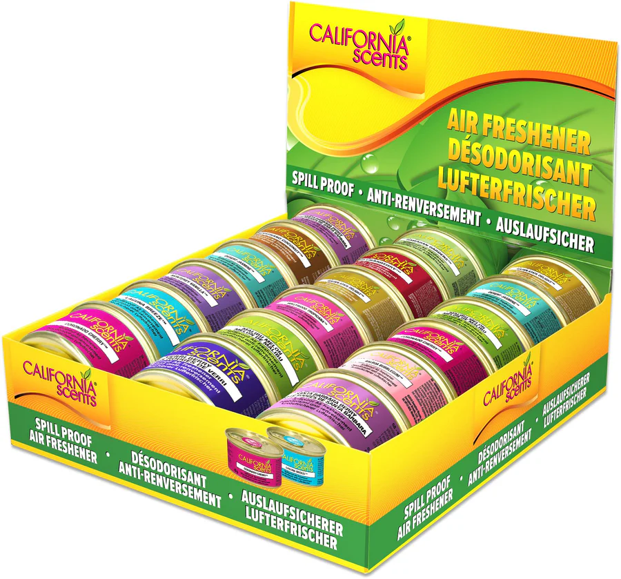 California Scents Can Assorted (18pcs/Display)