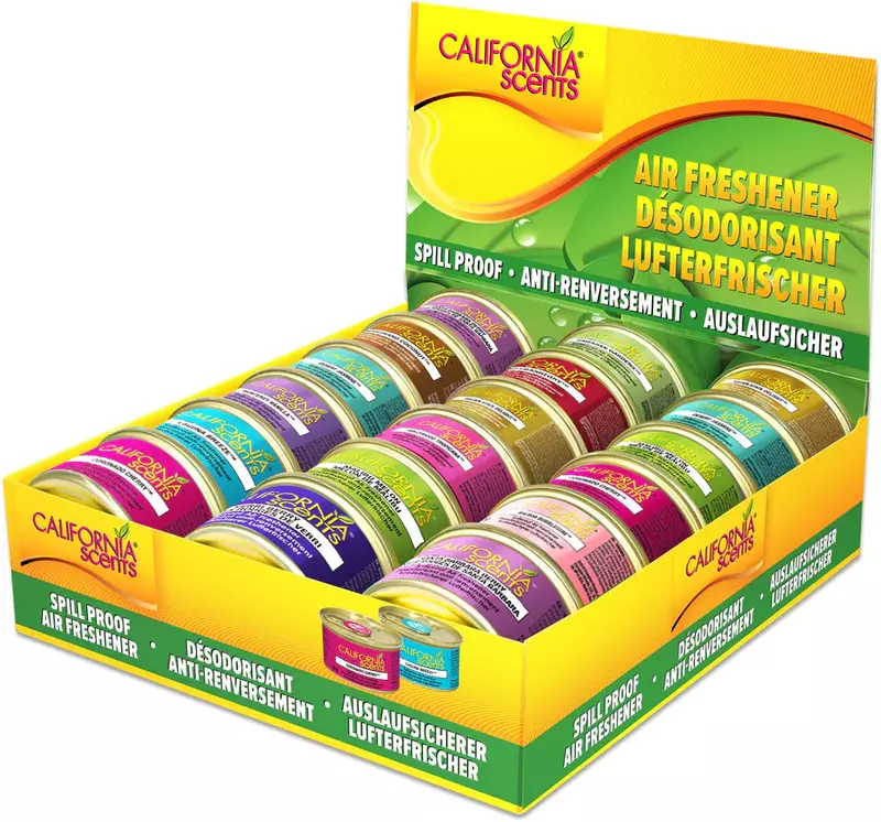 California Scents Can Assorted (18pcs/Display)