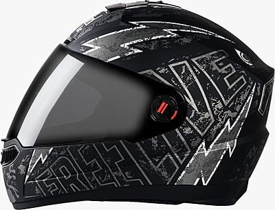 STEELBIRD SBA-1 FREELIVE MAT BLACK/GREY C/V (L)