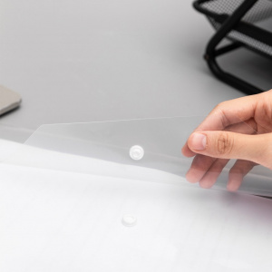 DELI F10412 AURORA MY CLEAR BAG A4 CLEAR