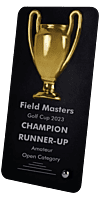 Winner Cup Desk Trophy with stand | Shiny Chrome Cup with Black Plate