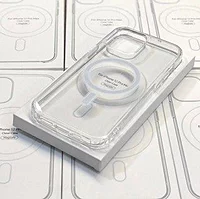 Protector de Silicona Transparente con MagSafe para iPhone 15 Pro Max