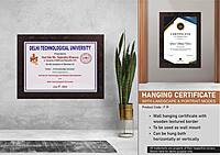 Hanging Certificate with Landscape & Portrait Modes | A4 size insert