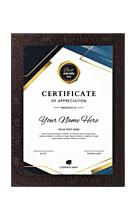 Hanging Certificate with Landscape & Portrait Modes | A4 size insert