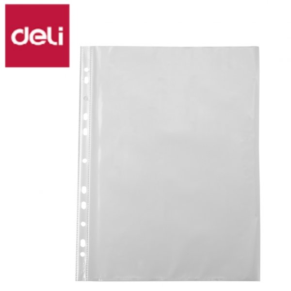 DELI F201 SHEET PROTECTOR A4 40MIC