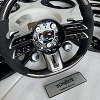 AMG PERFORMANCE CARBON FIBER STEERING WHEEL WITH AMG U88 For Mercedes Benz G Class