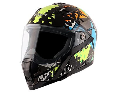 VEGA STORM ATOMIC DULL BLACK NEON YELLOW C/V (L)