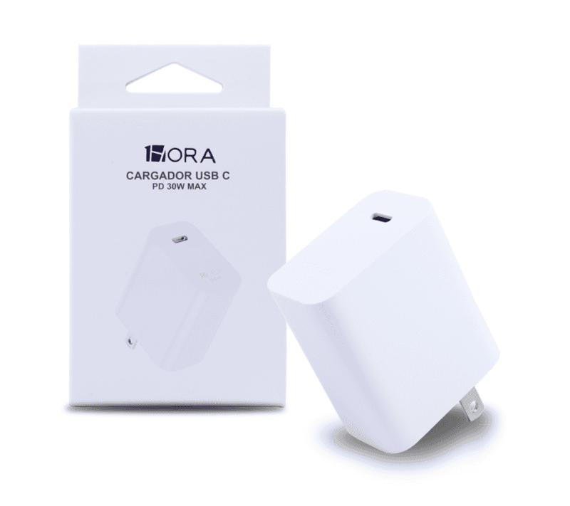 Cubo de Carga Rápida 20W 1Hora GAR164 (USB-C Power Delivery)