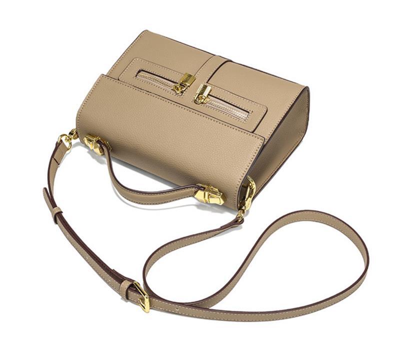 COCIO  CLASSIC KELLY STYLE BAG ELEPHANT GRAY