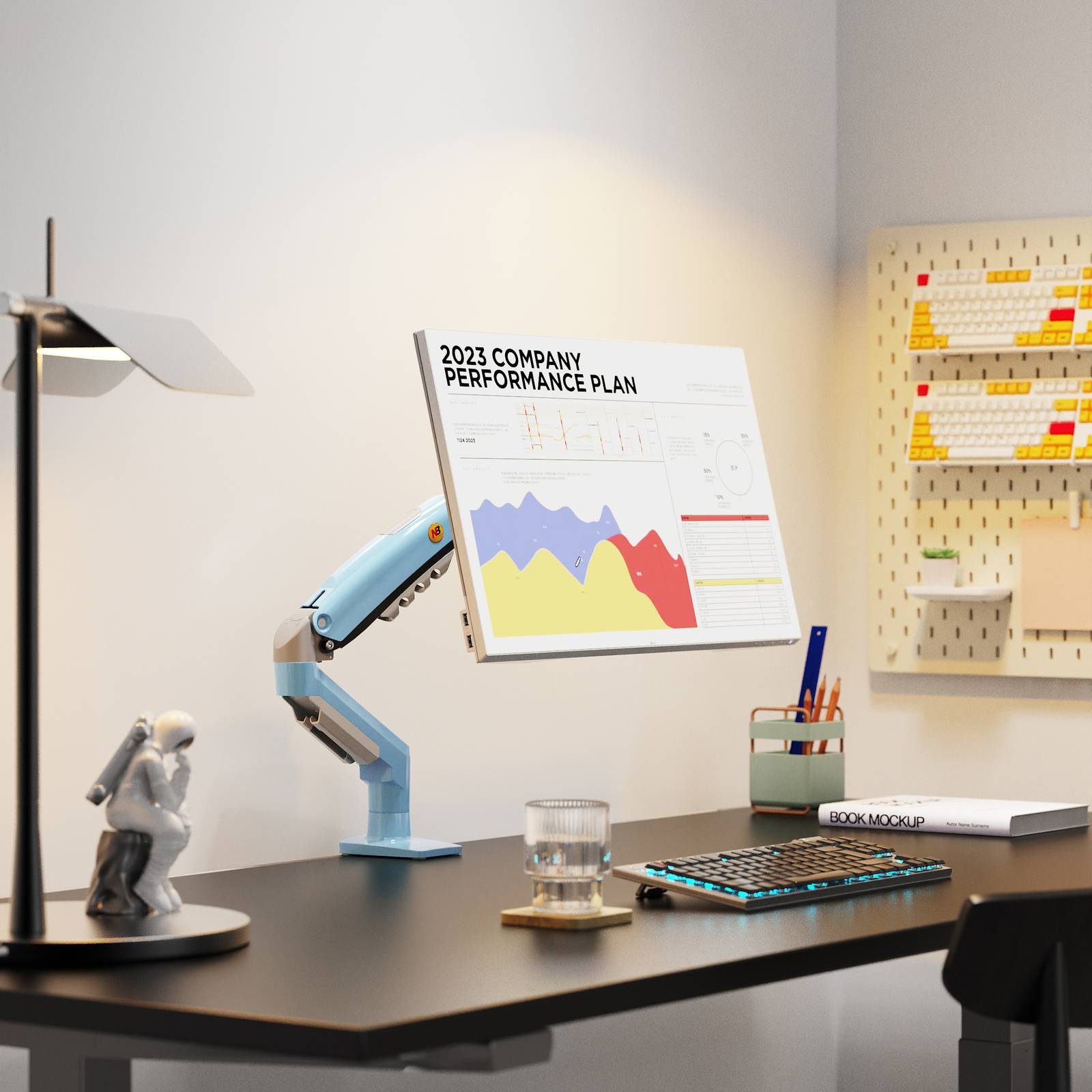 North Bayou Monitor Desk Stand F80-XM