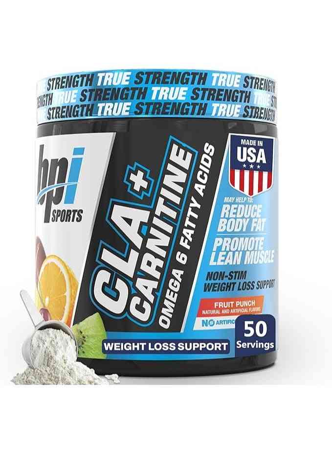 BPI Sports Cla+Carnitine Fat Burn 50 servings | حارق سي ال اي + كارنتين بى بي أي سبورت