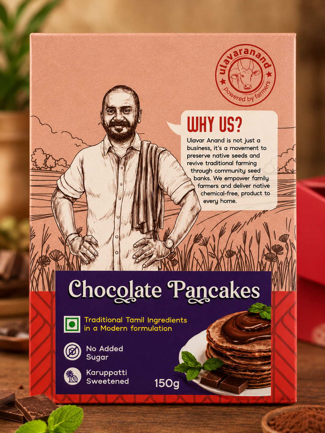 CHOCOLATE PANCAKE 150 G