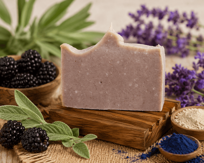 Blackberry Sage Goat Milk Soap