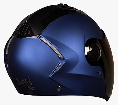 STEELBIRD SBA-2 SS MAT Y.BLUE D/V (BLUE) (M)