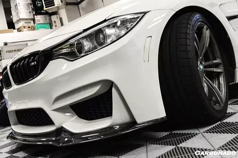BMW M3 F80 & M4 F82 VRS Style Carbon Fiber Front Lip (2014β2020)