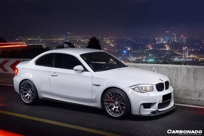 BMW 1M RZS Style Carbon Fiber Front Lip (2011–2012)
