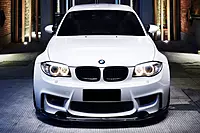 BMW 1M RZS Style Carbon Fiber Front Lip (2011–2012)