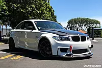 BMW 1M RZS Style Carbon Fiber Front Lip (2011–2012)