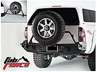 Fab Fours 05-15 TACOMA REAR BASE BUMPER, Black (TT05-Y1351-1)