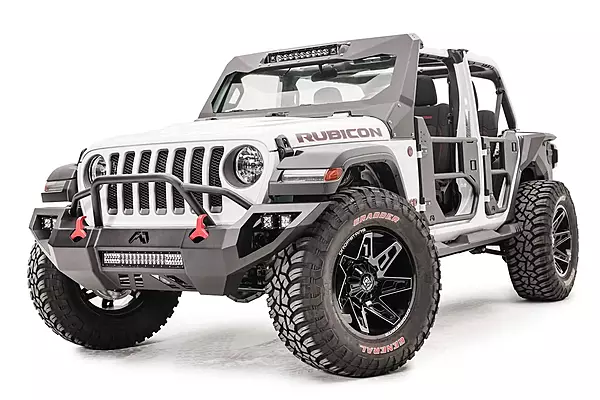 18-19 JL Vengeance Front Bumper with Pre-Runner