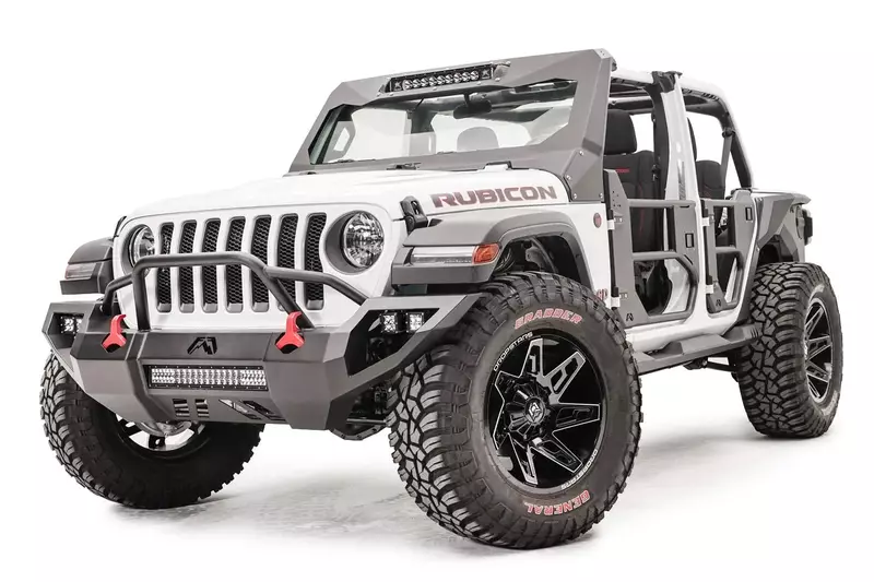 18-19 JL Vengeance Front Bumper with Pre-Runner