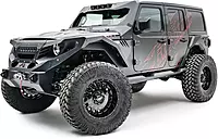 Fab Fours 18-C Wrangler Jl Fully Assembled or Wrap Around Front Fender System