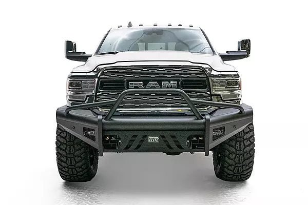 Fab Fours Black Steel Elite Front Bumper