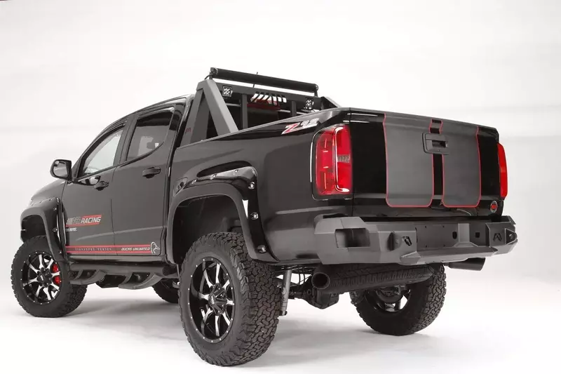 Fab Fours CC15W33501 Bumper, Black