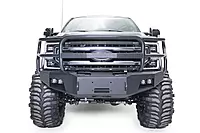 Fab Fours 17-20 Superduty Premium Front Bumper with Grille Guard (FS17-A4160-1)
