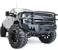 Fab Fours 17-20 Superduty Premium Front Bumper with Grille Guard (FS17-A4160-1)