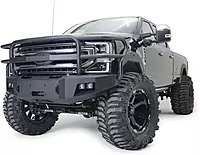 Fab Fours 17-20 Superduty Premium Front Bumper with Grille Guard (FS17-A4160-1)
