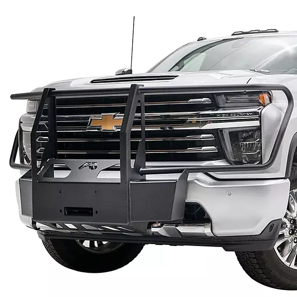 Fab Fours CH20-N4970-1 Full Guard Bumper for 2020 Chevy 2500/3500 - Silver