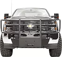Fab Fours CH20-N4970-1 Full Guard Bumper for 2020 Chevy 2500/3500 - Silver