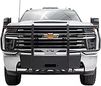 Fab Fours CH20-N4970-1 Full Guard Bumper for 2020 Chevy 2500/3500 - Silver
