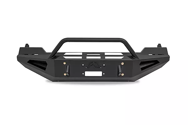 Fab Fours 2013-2018 RAM 1500 Red Steel Front Bumper (DR13-RS2462-1)