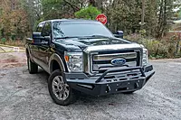 Fab Fours FS11-RS2562-1 Red Steel Front Bumper fits 11-16 Ford F-250 Super Duty - w/Pre-Runner Guard