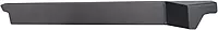 Fab Fours TT10301 Trail Doors; 2 Stage Matte Black Po
