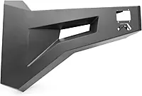 Fab Fours TT10301 Trail Doors; 2 Stage Matte Black Po